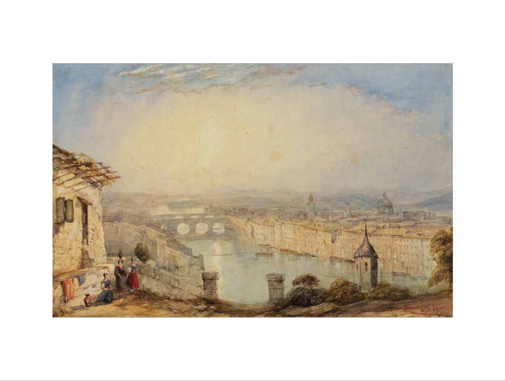 View of Florence (art print, extra large, unframed)
