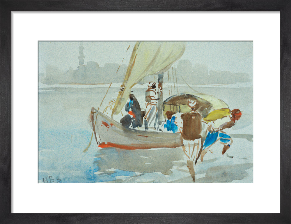 View of Cairo (art print, small, black)