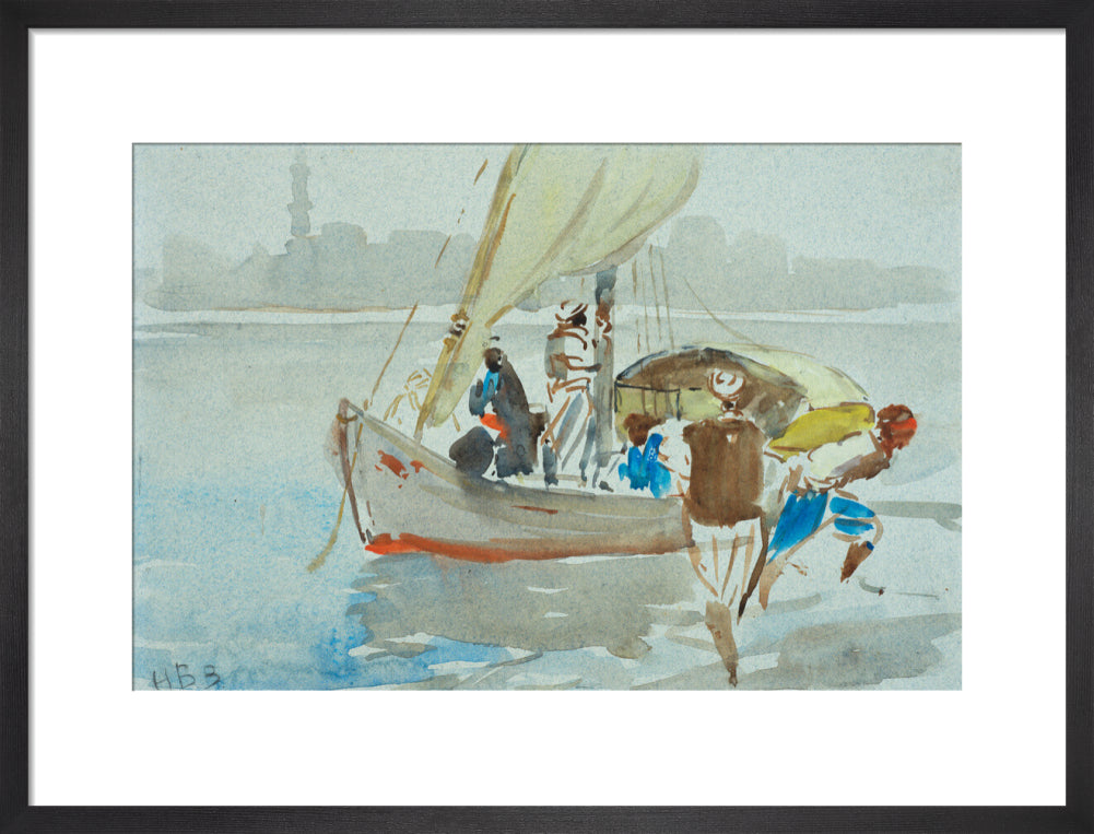 View of Cairo (art print, medium, black)