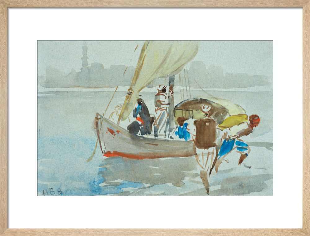 View of Cairo (art print, medium, natural)