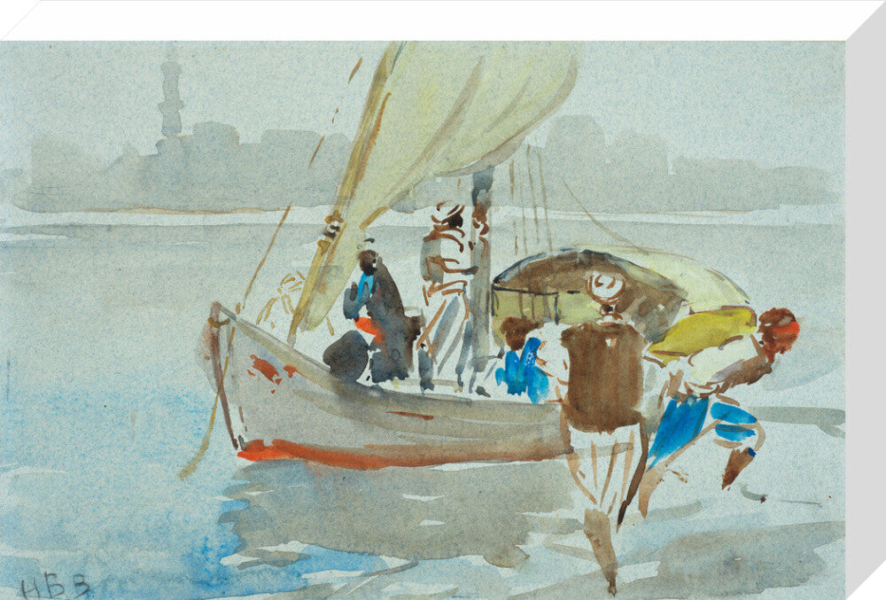 View of Cairo (stretched canvas, medium, unframed)