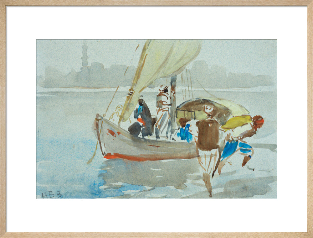 View of Cairo (art print, large, natural)