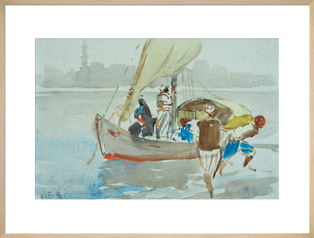 View of Cairo (art print, extra large, natural)