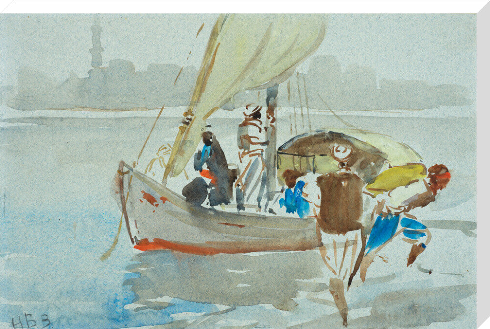 View of Cairo (stretched canvas, extra large, unframed)