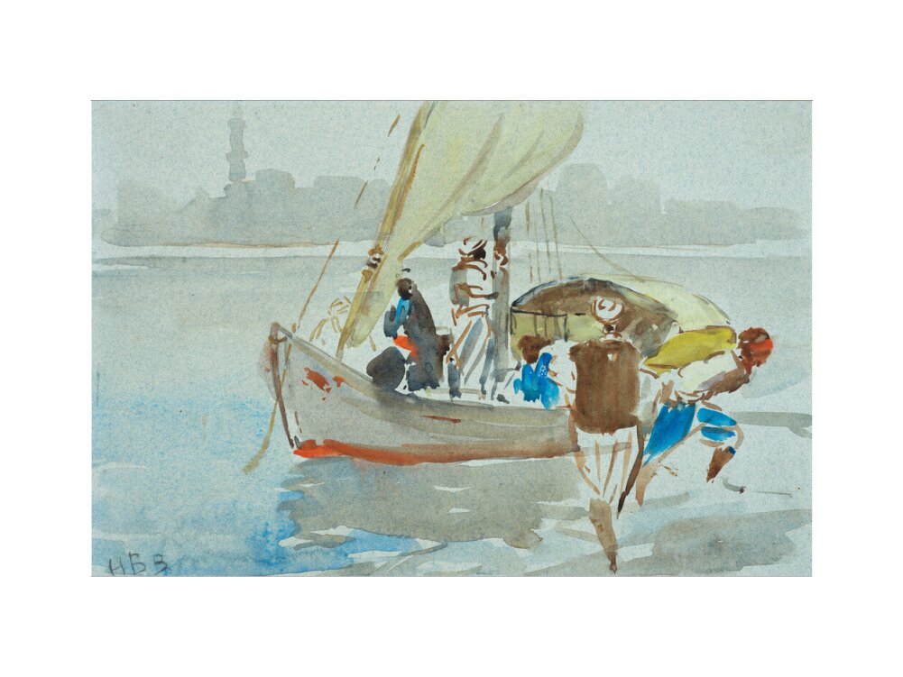 View of Cairo (art print, medium, unframed)