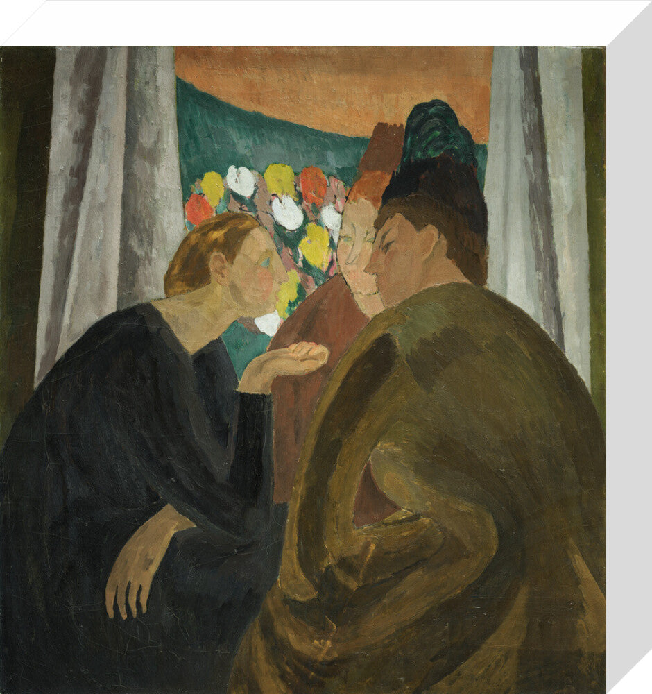 A Conversation (stretched canvas, small, unframed)