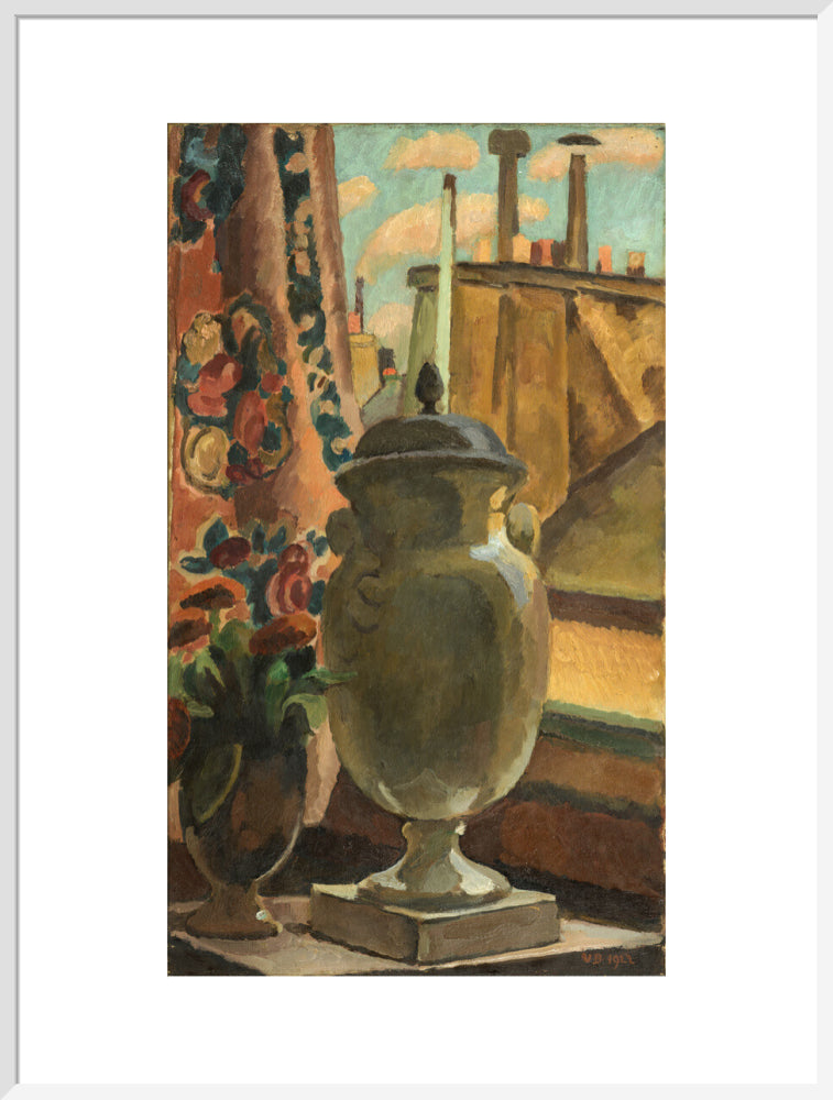 Still Life at a Window (art print, extra large, white)