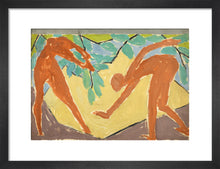 Load image into Gallery viewer, Vanessa Bell, Design for a folding screen - Adam and Eve
