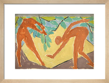 Load image into Gallery viewer, Vanessa Bell, Design for a folding screen - Adam and Eve
