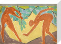 Design for a folding screen - Adam and Eve (stretched canvas, small, unframed)