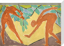 Load image into Gallery viewer, Vanessa Bell, Design for a folding screen - Adam and Eve
