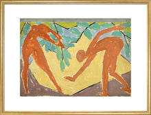 Load image into Gallery viewer, Vanessa Bell, Design for a folding screen - Adam and Eve
