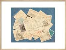 Load image into Gallery viewer, Trompe-l&#39;oeil of prints and documents
