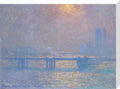 Charing Cross Bridge. The Thames
