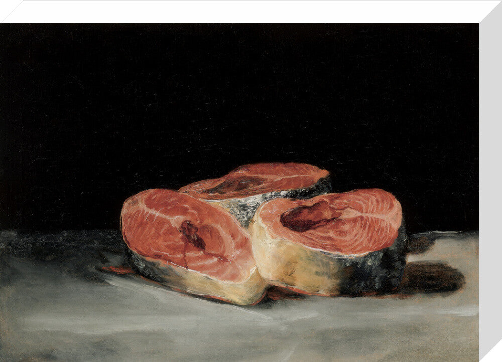 Still Life with Three Salmon Steaks, 1808-12