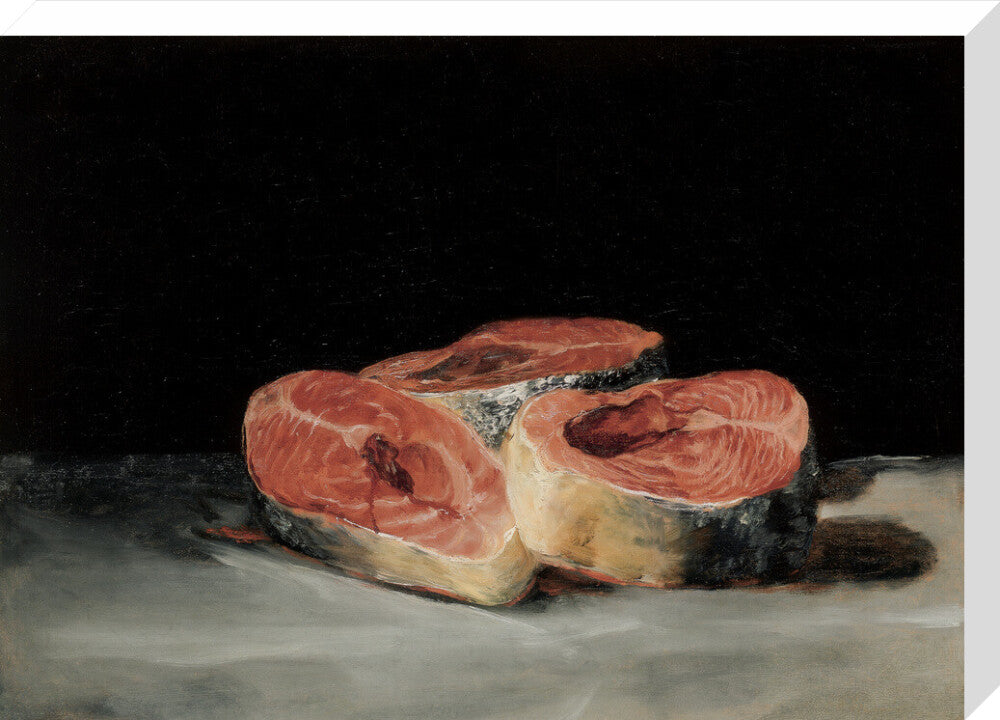 Still Life with Three Salmon Steaks, 1808-12