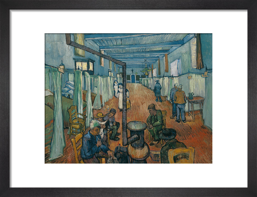 A Ward in the Hospital at Arles, 1889