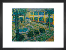 Load image into Gallery viewer, The Courtyard of the Hospital at Arles, 1889
