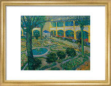 Load image into Gallery viewer, The Courtyard of the Hospital at Arles, 1889
