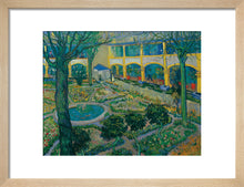 Load image into Gallery viewer, The Courtyard of the Hospital at Arles, 1889
