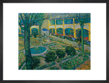 Load image into Gallery viewer, The Courtyard of the Hospital at Arles, 1889
