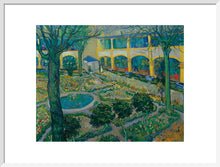 Load image into Gallery viewer, The Courtyard of the Hospital at Arles, 1889
