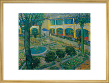 Load image into Gallery viewer, The Courtyard of the Hospital at Arles, 1889
