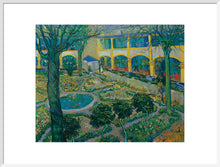 Load image into Gallery viewer, The Courtyard of the Hospital at Arles, 1889
