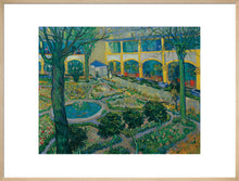 Load image into Gallery viewer, The Courtyard of the Hospital at Arles, 1889
