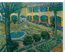 Load image into Gallery viewer, The Courtyard of the Hospital at Arles, 1889
