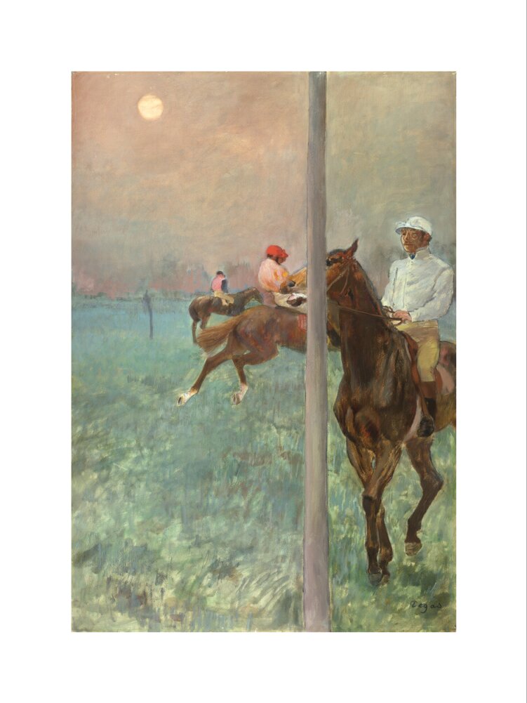 Jockeys Before the Race