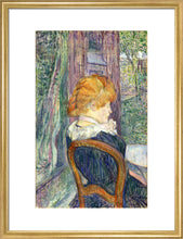 Load image into Gallery viewer, A Woman Seated in a Garden
