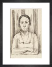 Load image into Gallery viewer, A Woman with her arms on a table
