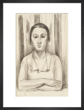 Load image into Gallery viewer, A Woman with her arms on a table
