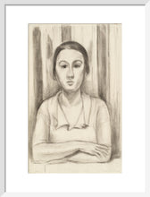 Load image into Gallery viewer, A Woman with her arms on a table
