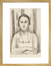 Load image into Gallery viewer, A Woman with her arms on a table
