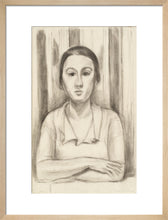 Load image into Gallery viewer, A Woman with her arms on a table
