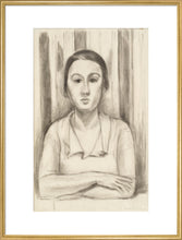 Load image into Gallery viewer, A Woman with her arms on a table
