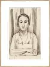 Load image into Gallery viewer, A Woman with her arms on a table
