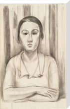 Load image into Gallery viewer, A Woman with her arms on a table
