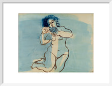 Load image into Gallery viewer, Nude woman with shell
