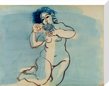 Load image into Gallery viewer, Nude woman with shell
