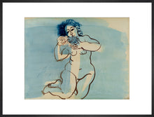Load image into Gallery viewer, Nude woman with shell
