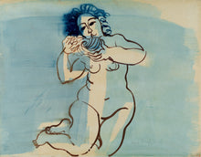 Load image into Gallery viewer, Nude woman with shell
