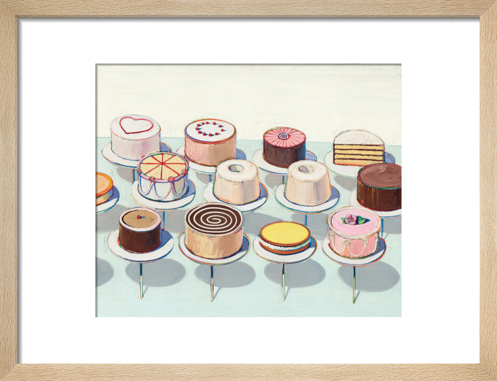 Cakes (art print, small, natural)
