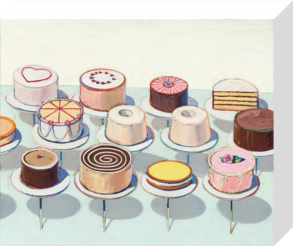 Cakes (stretched canvas, small, unframed)