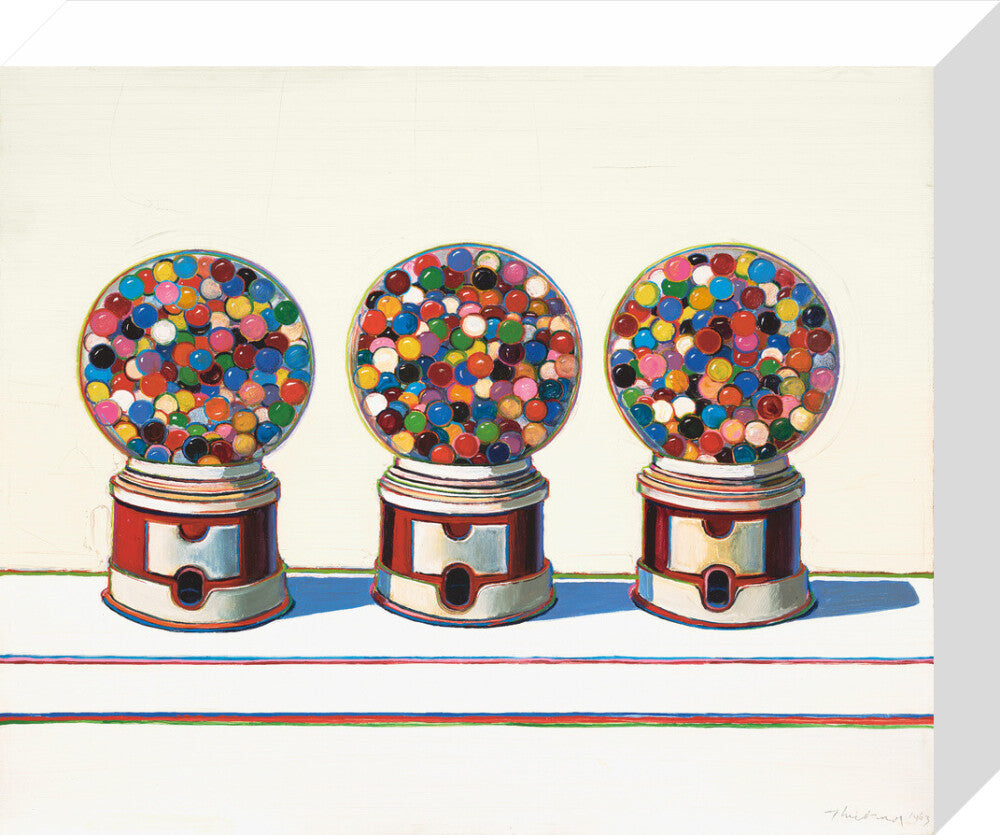 Three Machines (stretched canvas, small, unframed)