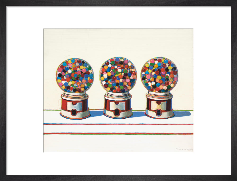Three Machines (art print, medium, black)