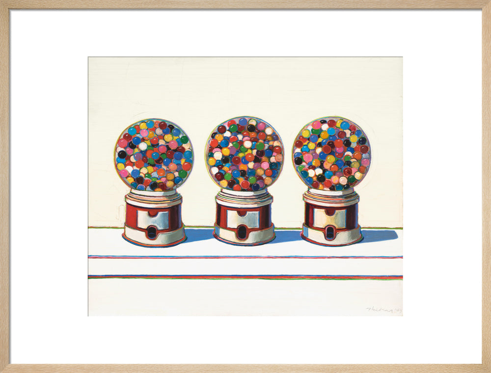 Three Machines (art print, large, natural)
