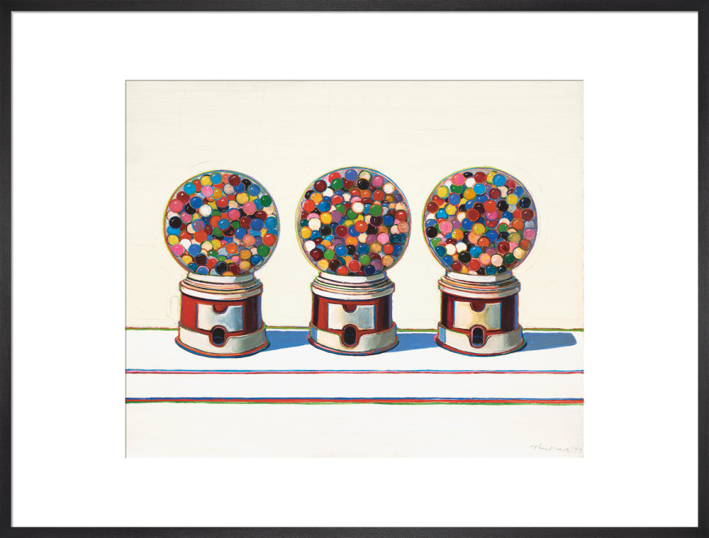 Three Machines (art print, extra large, black)